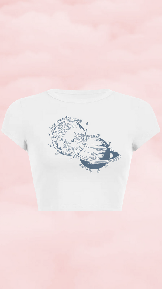 Saturn Baby Tee